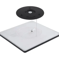 LED-kattovalaisin Globo Sapana IP44 29,4x29,4 cm eri värejä