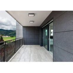 LED-kattovalaisin Kanlux Beno IP54 26x26 cm eri värejä