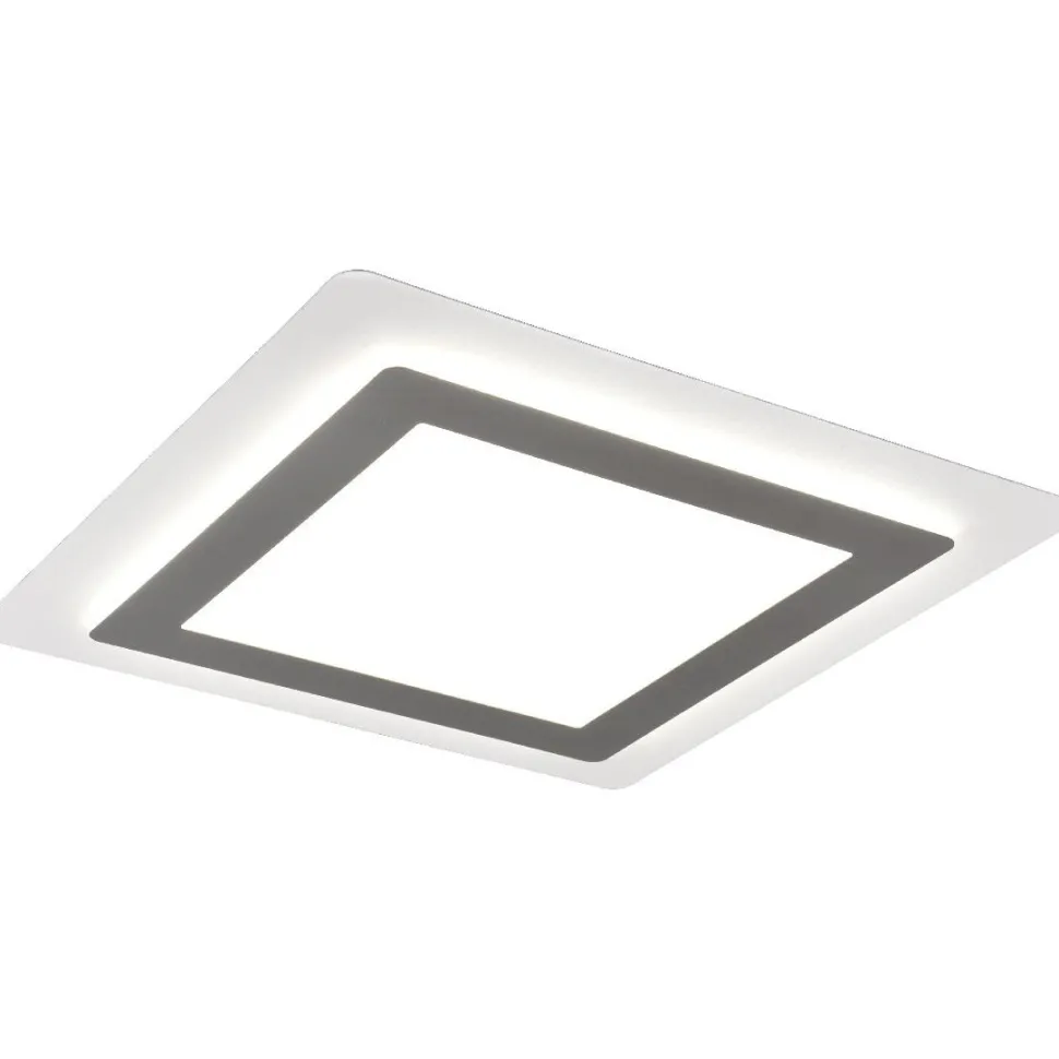 LED-kattovalaisin Trio Morgan, 45x45cm, eri värejä