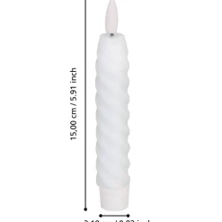 Led-kierrekynttilä Eglo Living Andrafiabe, 2kpl