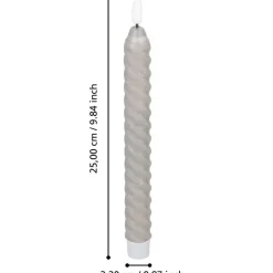 Led-kierrekynttilä Eglo Living Andrafiabe, 2kpl