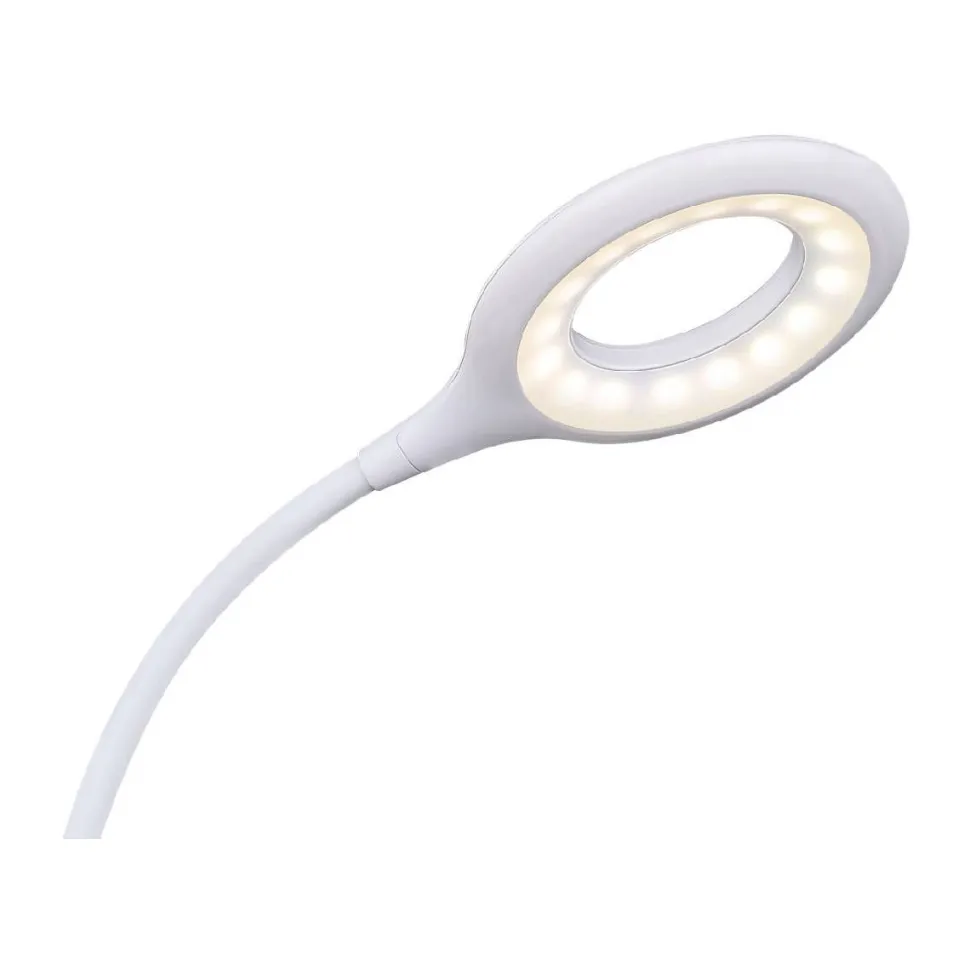 LED-klipsivalaisin Globo Pia 3W valkoinen