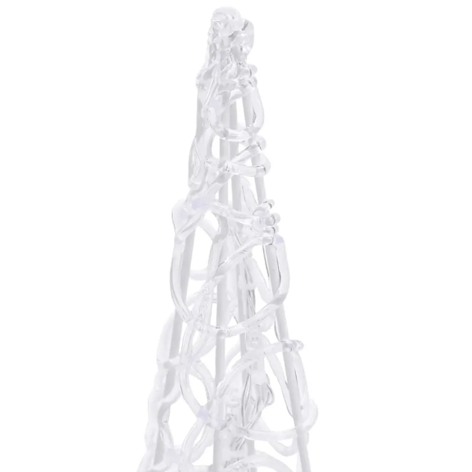 LED-koristevalokartiosarja akryyli 30/45/60 cm eri värejä