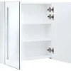 Led kylpyhuoneen peilikaappi 62x14x60 cm