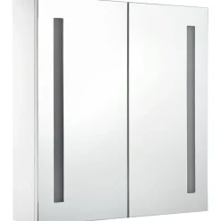 Led kylpyhuoneen peilikaappi 62x14x60 cm