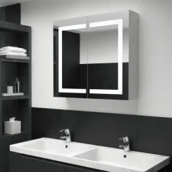 Led kylpyhuoneen peilikaappi 80x12,2x68 cm
