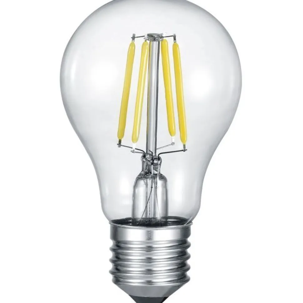 LED-lamppu Trio E27 filament vakiokupu 4,5W 470lm 2700K