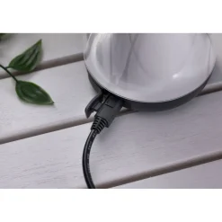 LED-lyhty Pulmann Cupulino, IP44, 3000K, USB-ladattava, himmennettävä