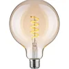LED-älylamppu Paulmann Smart Home Zigbee 3.0 Globe, G125, E27, 600lm, 7,5W, filamentti, säädettävä värilämpötila, himmennettävä, kulta