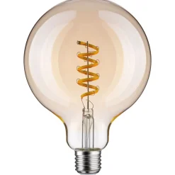 LED-älylamppu Paulmann Smart Home Zigbee 3.0 Globe, G125, E27, 600lm, 7,5W, filamentti, säädettävä värilämpötila, himmennettävä, kulta