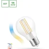 LED-älylamppu Spectrum E27 5W 230V COG CCT+DIM Wi-Fi 3000-6000K kirkas