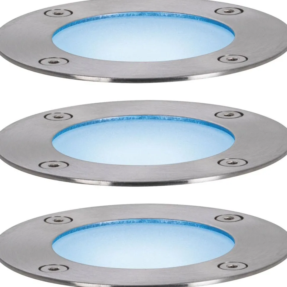 LED-Maavalaisin aloitussetti Paulmann Plug & Shine upotettava RGBW