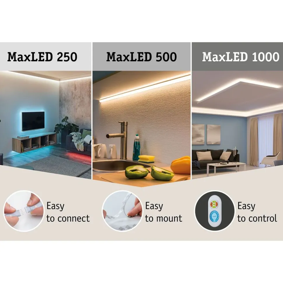 LED-Nauha Paulmann Max 250 5m RGBW
