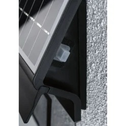 LED-numerovalaisin aurinkokennolla Paulmann Neda, IP44, 3000K, musta