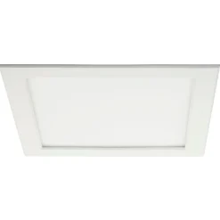 LED-paneeli Airam Flat N II, 15W/840, 225x225mm, himmennettävä, IP44, valkoinen/opaali