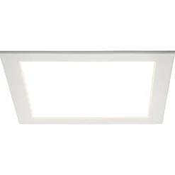 LED-paneeli Airam Flat N II, 15W/840, 225x225mm, himmennettävä, IP44, valkoinen/opaali