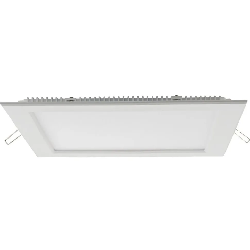 LED-paneeli Airam Flat N II, 15W/830, 225x225mm, himmennettävä, IP44, valkoinen/opaali