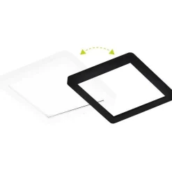 LED-paneeli Limente DSC 216x216mm IP20 18W valkoinen/musta