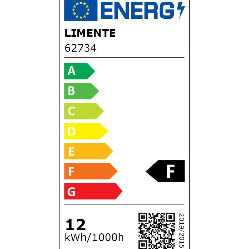 LED-paneeli Limente DSC 163x163mm IP20 12W valkoinen/musta