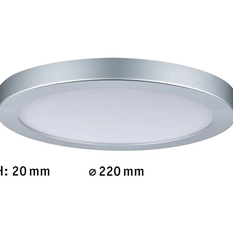 LED-paneeli Paulmann Atria, Ø22cm, 15W, 4000K, eri värejä