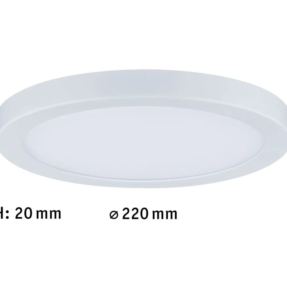LED-paneeli Paulmann Atria, Ø22cm, 15W, 4000K, eri värejä