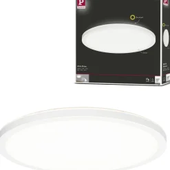 LED-paneeli Paulmann Atria Shine Backlight Ø420mm liiketunnistin IP44 4000K valkoinen, eri kokoja