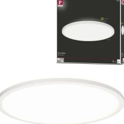 LED-paneeli Paulmann Atria Shine Backlight Ø420mm liiketunnistin IP44 4000K valkoinen, eri kokoja