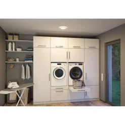LED-paneeli Paulmann Atria Shine Backlight Ø420mm liiketunnistin IP44 4000K valkoinen, eri kokoja