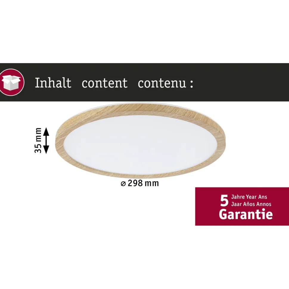 LED-paneeli Paulmann Atria Shine, pyöreä, IP44, 3000-6500K, eri kokoja