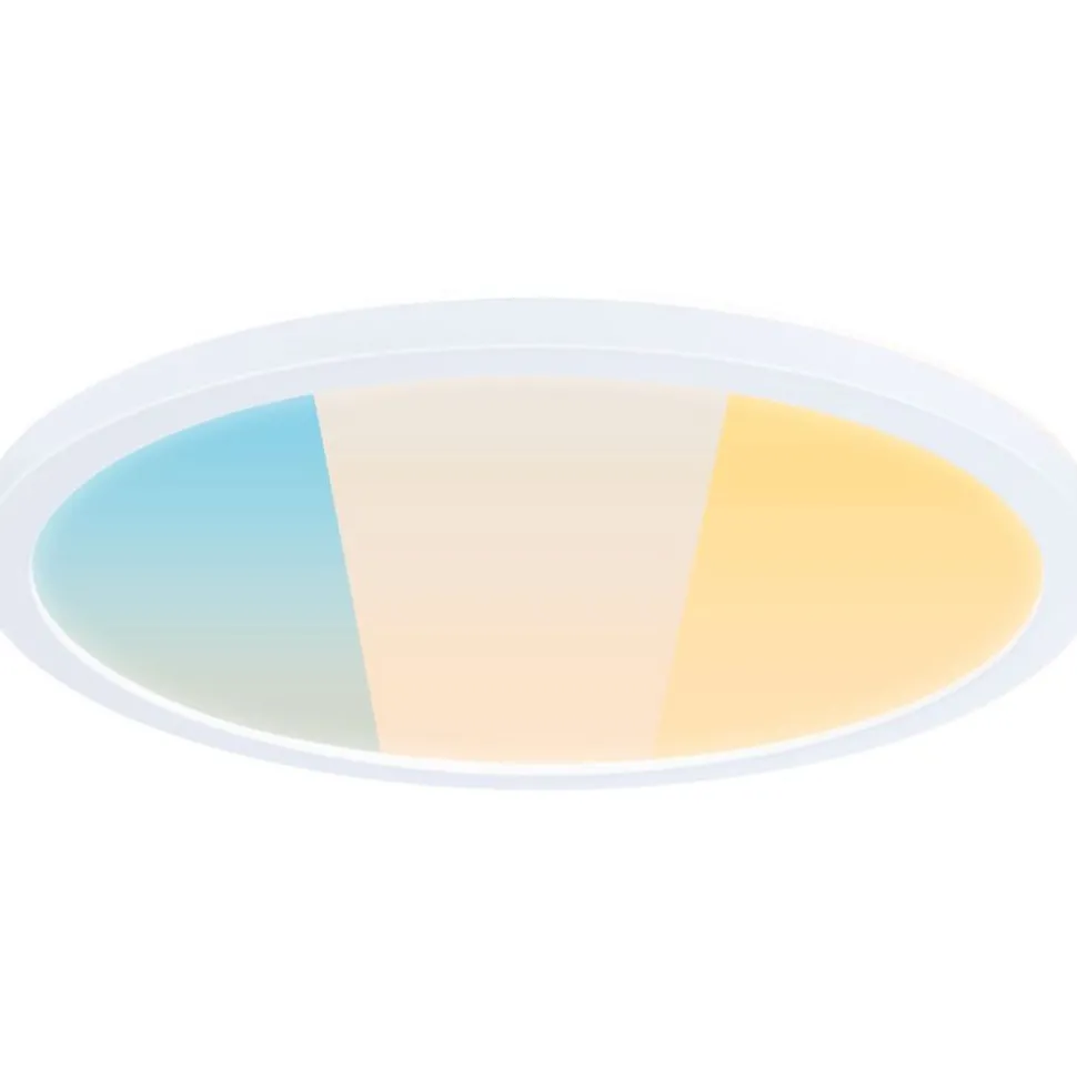 LED-paneeli Paulmann Atria Shine, pyöreä, IP44, 3000-6500K, eri kokoja