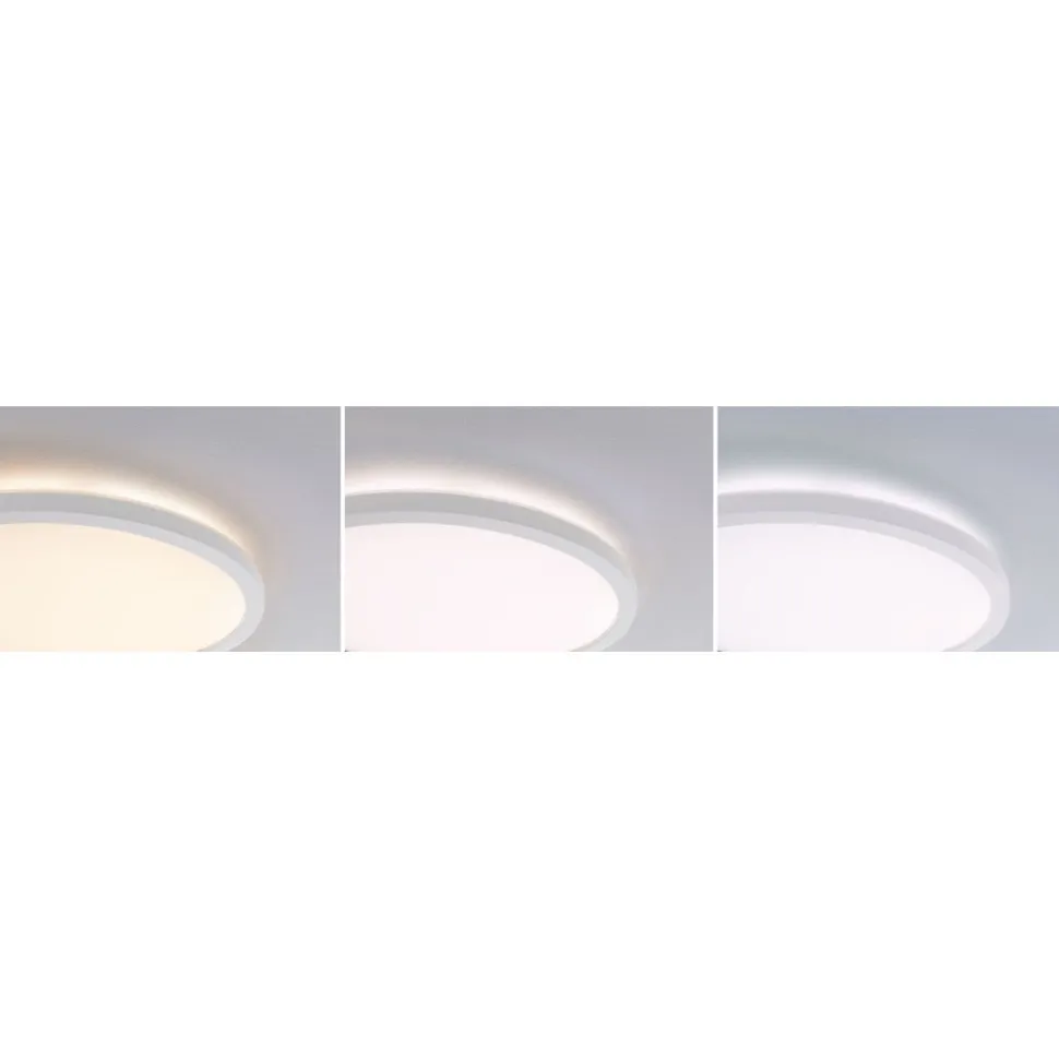 LED-paneeli Paulmann Atria Shine, pyöreä, IP44, 3000-6500K, eri kokoja
