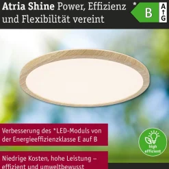 LED-paneeli Paulmann Atria Shine, pyöreä, IP44, 3000-6500K, eri kokoja