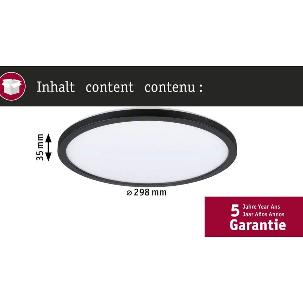 LED-paneeli Paulmann Atria Shine, pyöreä, IP44, 3000-6500K, eri kokoja
