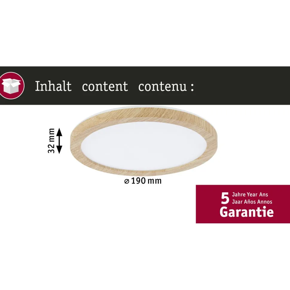 LED-paneeli Paulmann Atria Shine, pyöreä, IP44, 3000-6500K, eri kokoja
