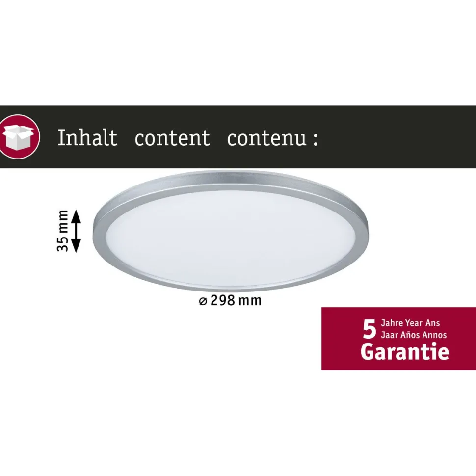 LED-paneeli Paulmann Atria Shine, pyöreä, IP44, 3000-6500K, eri kokoja