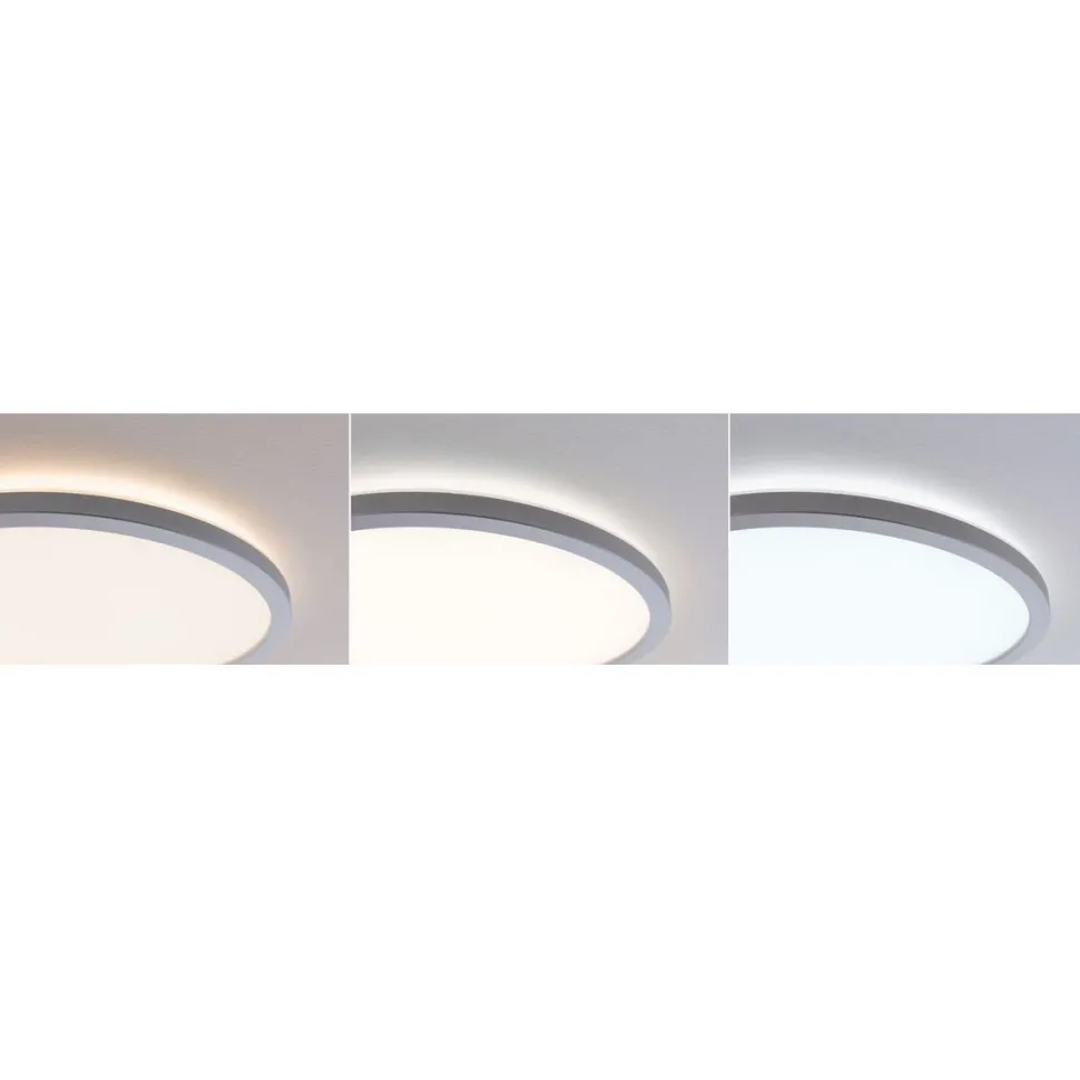 LED-paneeli Paulmann Atria Shine, pyöreä, IP44, 3000-6500K, eri kokoja