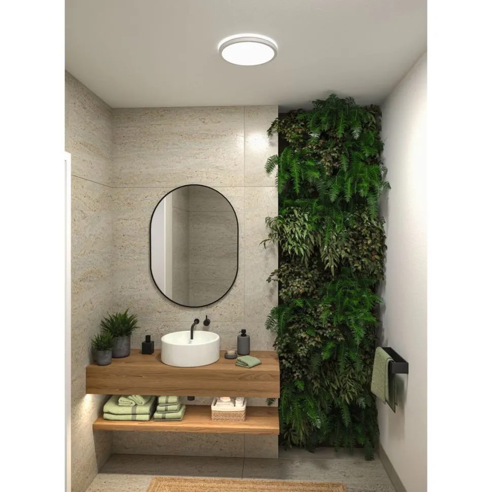 LED-paneeli Paulmann Atria Shine, pyöreä, IP44, 3000-6500K, eri kokoja