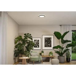LED-paneeli Paulmann Atria Shine, pyöreä, IP44, 3000-6500K, eri kokoja