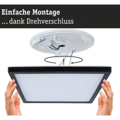 LED-paneeli Paulmann Atria Shine, kulmikas, IP44, 3000-6500K, eri kokoja