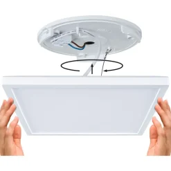 LED-paneeli Paulmann Atria Shine, kulmikas, IP44, 3000-6500K, eri kokoja