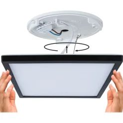 LED-paneeli Paulmann Atria Shine, kulmikas, IP44, 3000-6500K, eri kokoja