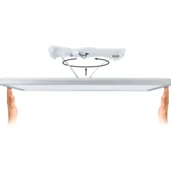 LED-paneeli Paulmann Atria Shine Backlight, 58x20cm, 22W, 4000K, himmennettävä, eri värejä