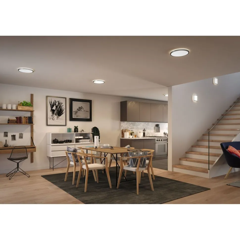 LED-paneeli Paulmann Atria Shine Backlight, Ø29.3cm, 16W, 4000K, eri värejä