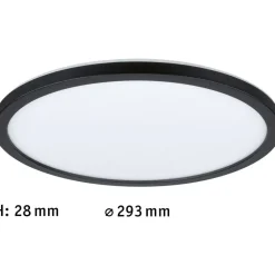 LED-paneeli Paulmann Atria Shine Backlight, Ø29.3cm, 16W, 4000K, eri värejä