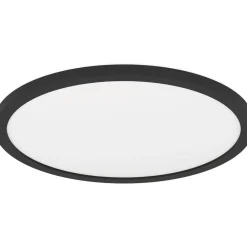 LED-Paneelivalaisin Eglo connect.z Rovito-Z ø30cm 14.6W RGBW musta