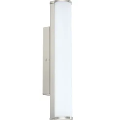 LED-peilivalaisin Eglo Calnova 8W 50x350x85 mm IP44 himmennettävä harjattu teräs/valkoinen