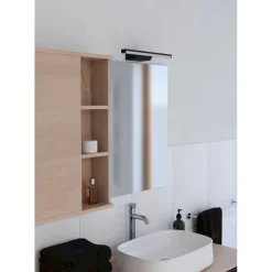 LED-peilivalaisin Eglo Regello-z connect.z 60cm, säädettävä värilämpötila, himmennettävä, IP44, seinään tai peilikaapin päälle