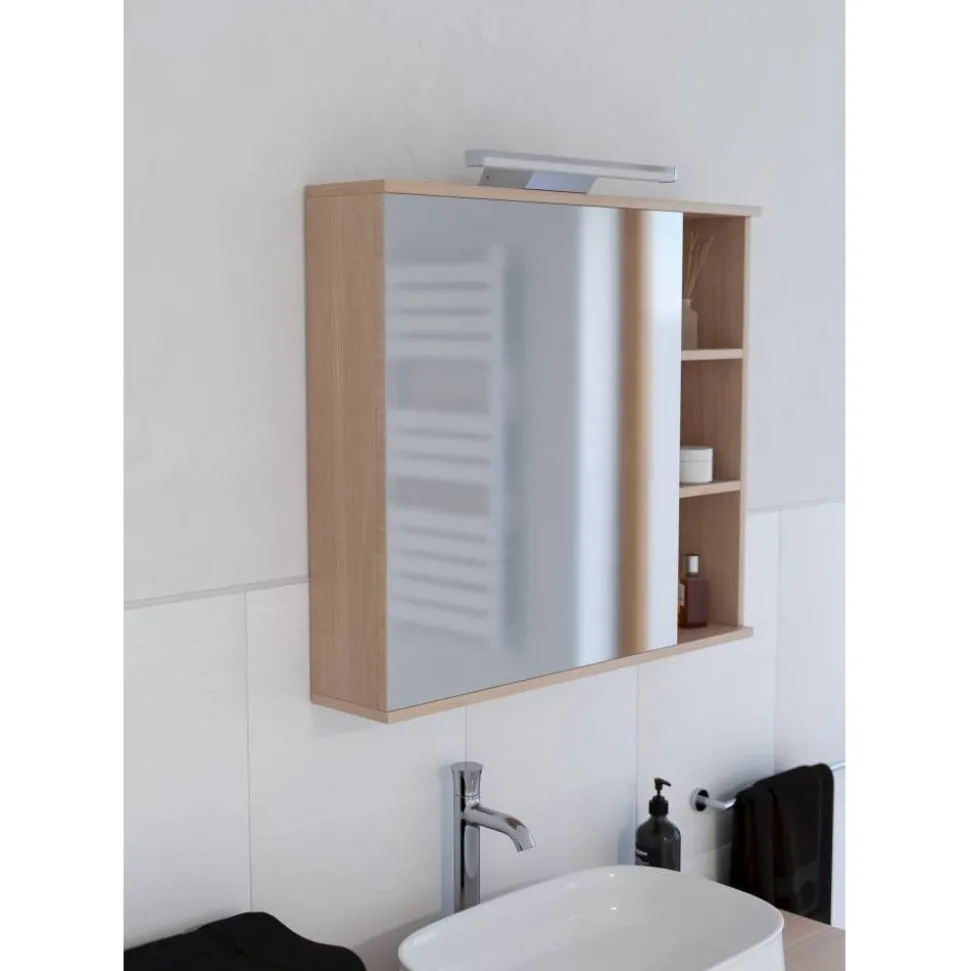 LED-peilivalaisin Eglo Regello-z connect.z 60cm, säädettävä värilämpötila, himmennettävä, IP44, seinään tai peilikaapin päälle