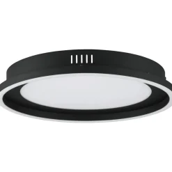 LED-Plafondi Eglo Calagrano Ø38cm värivaihto + kaukosäädin musta/valkoinen