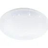 LED-Plafondi Eglo connect.z Totari-z 4x4.8W Ø38cm valkoinen/kristalliefekti